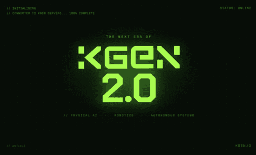 KGeN Expands Into Physical AI, Bringing Verified Human Intelligence to Robotics, and Autonomous Systems
